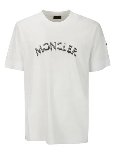 Moncler Ss T-shirt In White