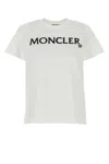 Moncler Logo Embroidered Cotton T-shirt