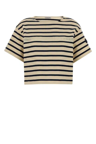 Moncler Ss T-shirt In Neutral