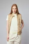Moncler Ss T-shirt In Nude