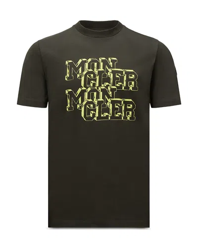 MONCLER STACKED LOGO TEE