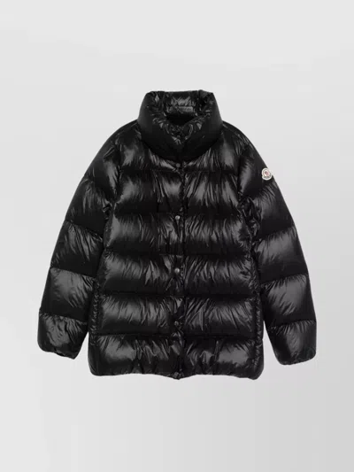 MONCLER STAND COLLAR SHORT DOWN JACKET