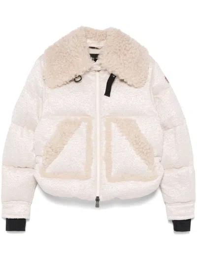 Moncler Grenoble Outerwears In Beige