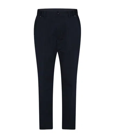 Moncler Straight Casual Pants In Black