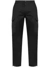 Moncler Gabardine Joggers In Black
