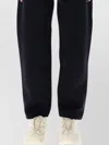 Moncler Straight Leg Cotton Blend Sweat Bottoms