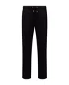 Moncler Drawstring-waist Track Pant In Black