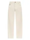 Moncler Straight-leg Jeans In White