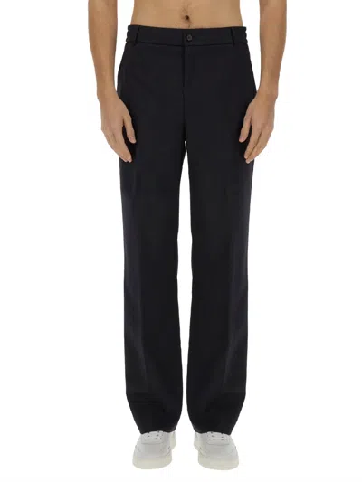 Moncler Straight Leg Pants In Animal Print