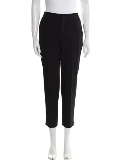 Pre-owned Moncler Straight Leg Pants In Black