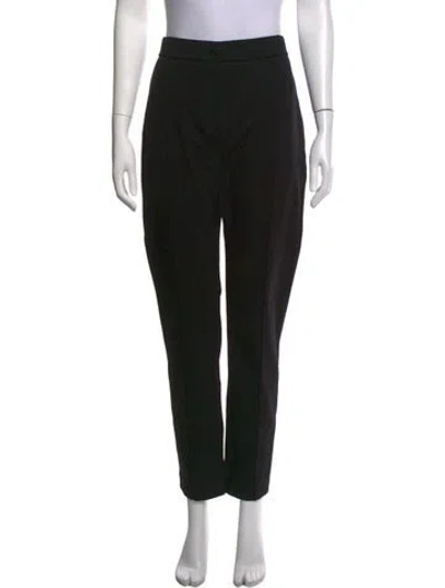 Pre-owned Moncler Straight Leg Pants In Black