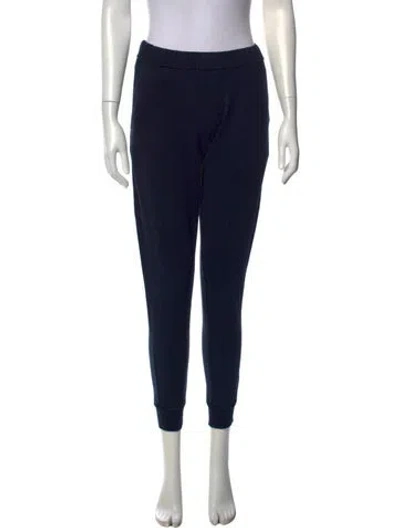 Pre-owned Moncler Straight Leg Pants In Black
