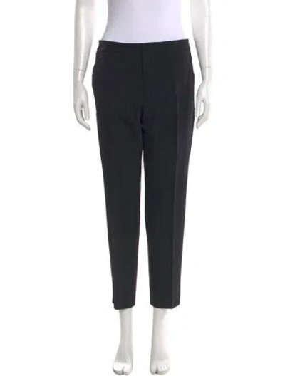 Pre-owned Moncler Straight Leg Pants In Gray