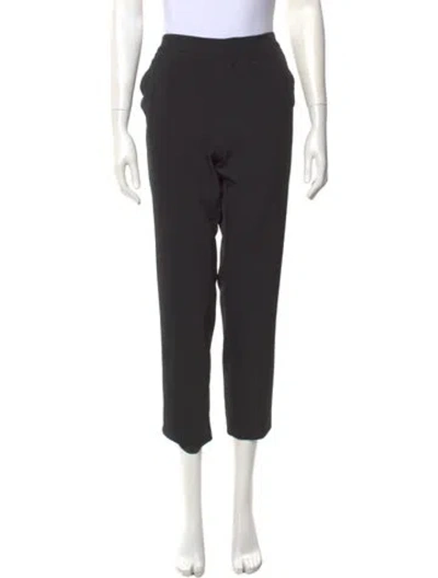 Pre-owned Moncler Straight Leg Pants In Gray