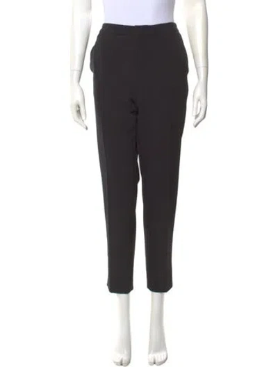 Pre-owned Moncler Straight Leg Pants In Gray