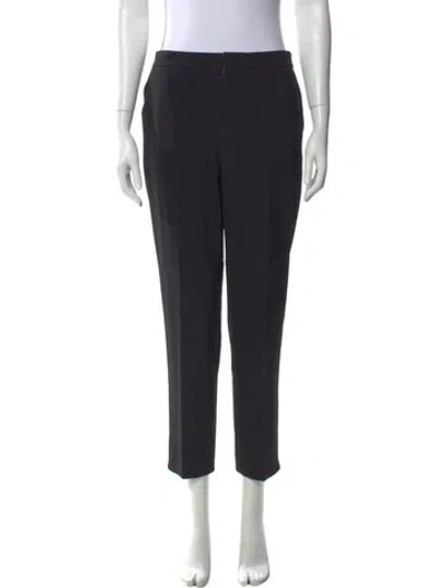 Pre-owned Moncler Straight Leg Pants In Gray
