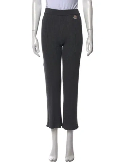 Pre-owned Moncler Straight Leg Pants W/ Tags In Grey