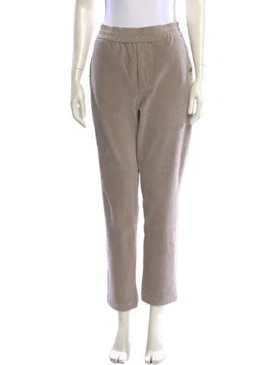 Pre-owned Moncler Straight Leg Pants W/ Tags In Neutral