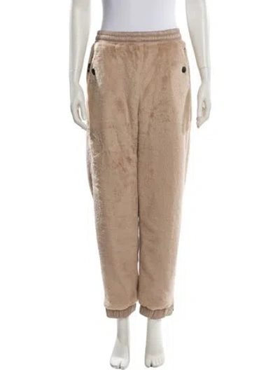 Pre-owned Moncler Straight Leg Pants W/ Tags In Neutral