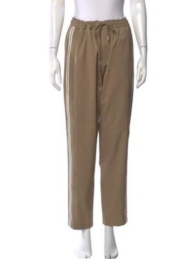 Pre-owned Moncler Straight Leg Pants W/ Tags In Neutral