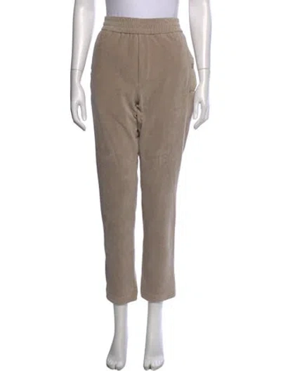Pre-owned Moncler Straight Leg Pants W/ Tags In Neutrals