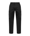 Moncler Cargo Pants With Logo In Black