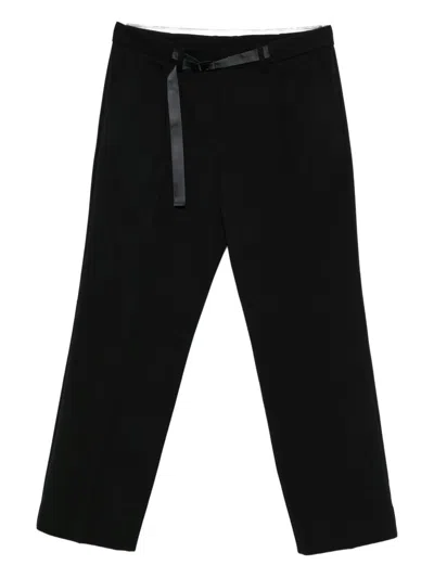 MONCLER MONCLER STRAIGHT-LEG TROUSERS WITH BELT