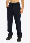 Moncler Corduroy Trousers In Blue