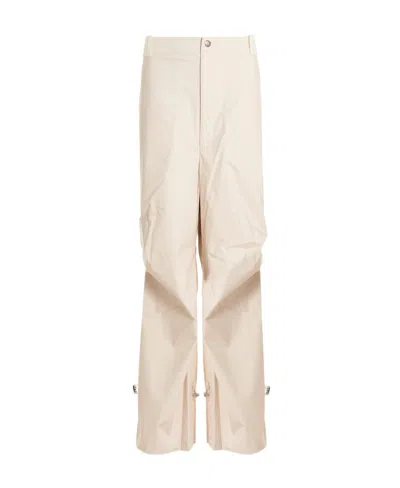 Moncler Straight Tube Waterproof Casual Pants In Nude