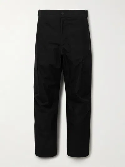 Moncler Straight-leg Gore-tex Ski Pants In Black