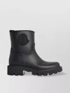 Moncler Kickstream Rubber Wellington Ankle Boots