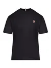 Moncler Stretch Jersey T-shirt In Blue