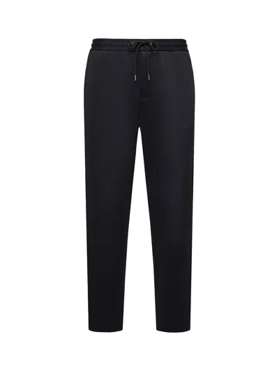 Moncler Stretch Nylon Joggers In Black