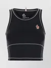 Moncler Grenoble Black Polyamide Elastane Top