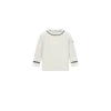 Moncler Pull En Laine À Bords Rayés In White