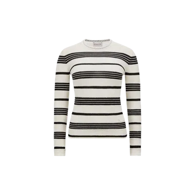 Moncler Pull Rayé En Bouclé In マルチカラー