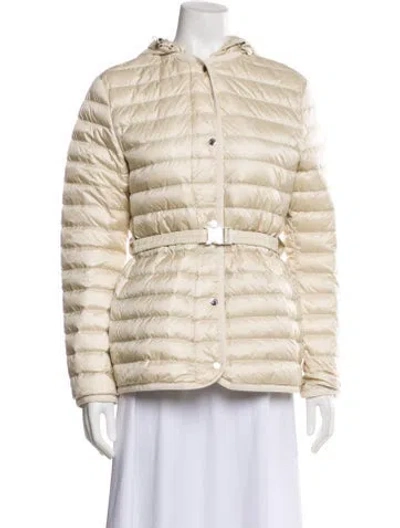 Pre-owned Moncler Striped Jacket In Neutral