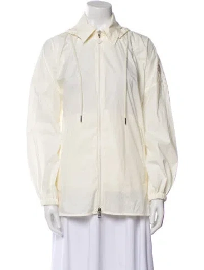 Pre-owned Moncler Striped Jacket In Neutral