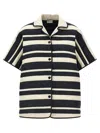 Moncler Striped Shirt Shirt, Blouse Multicolor