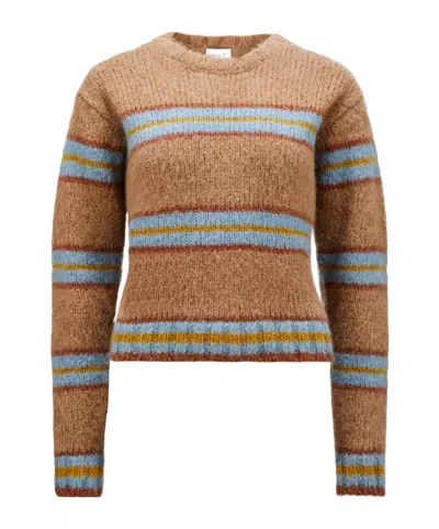 Moncler Pull En Maille In Beige