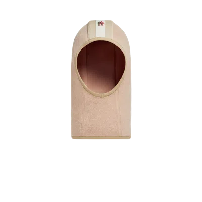 Moncler Kids' Cagoule En Molleton À Bordure Rayée, Filles, Rose, Taille: S In Pink