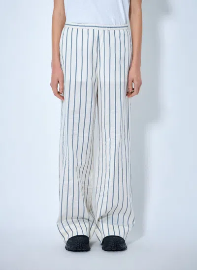 Moncler Striped Trousers In Multi