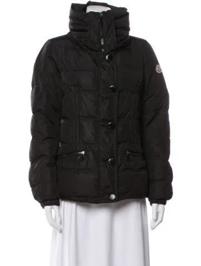 Pre-owned Moncler Striped Utility Jacket In Black