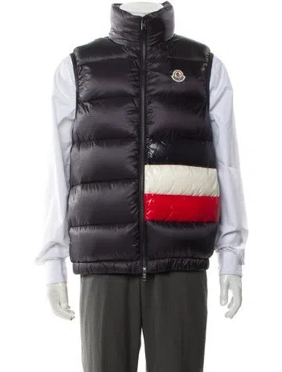 Pre-owned Moncler Striped Vest In Multi
