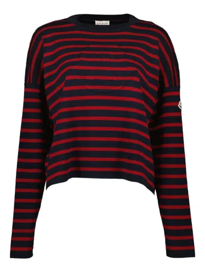 Moncler Striped Wool Sweater
