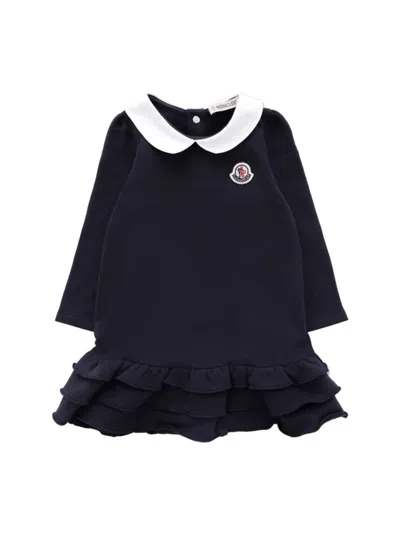 MONCLER MONCLER STYLISH LOGO DRESS FOR GIRLS