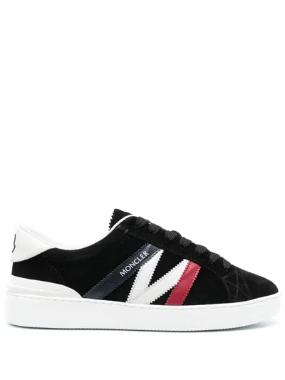 Moncler Stylish Low-top Sneaker For Men In Black