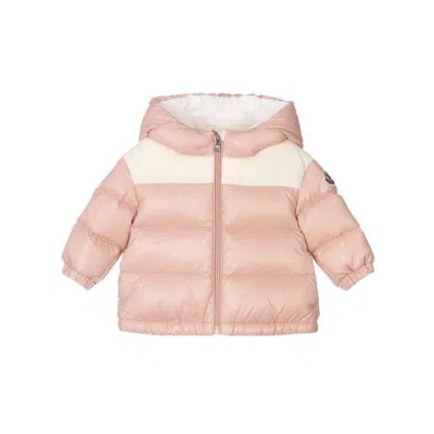 Moncler Stylish Mini Jacket For Fall/winter 2024 In Pink