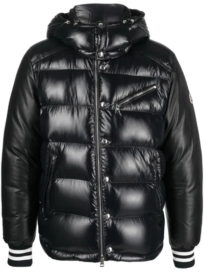 Moncler Stylish Multicolor Vercors Jacket For Men In Black