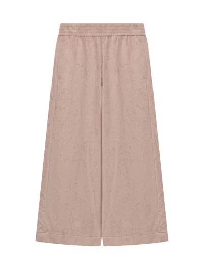 Moncler Stylish Paint Trousers In Rosa